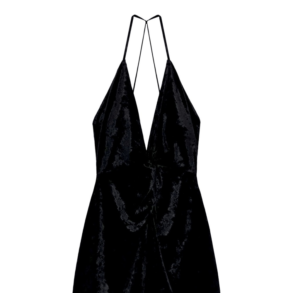 NWT Zara Velvet mini dress